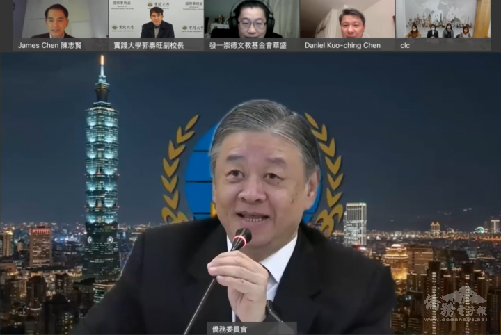 僑務委員會副委員長呂元榮致詞